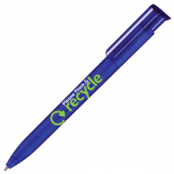 Plastic Printed logo Pen Absolute Frost Retractable Pens with ink colour black